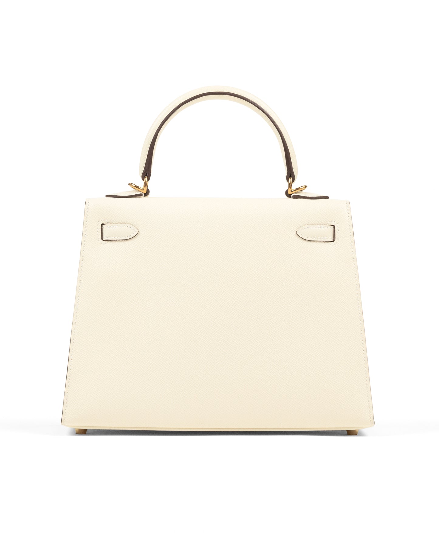 Kelly 25cm Nata Epsom Leather with Gold Hardware