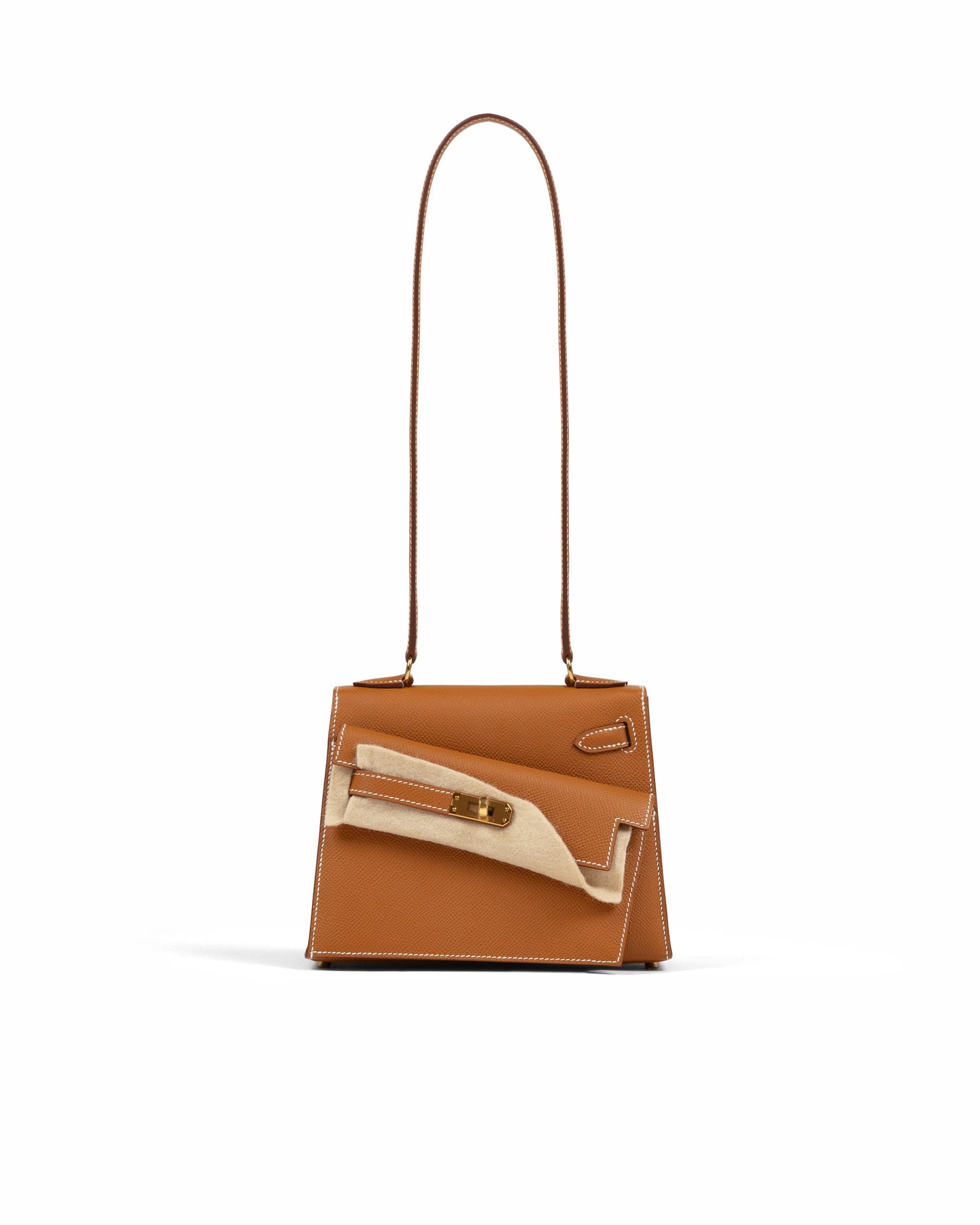 Kelly Desordre Gold in Epsom Leather with Gold Hardware