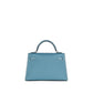 Hermès Mini Kelly 20 in Bleu Jean Epsom Leather with Palladium Hardware