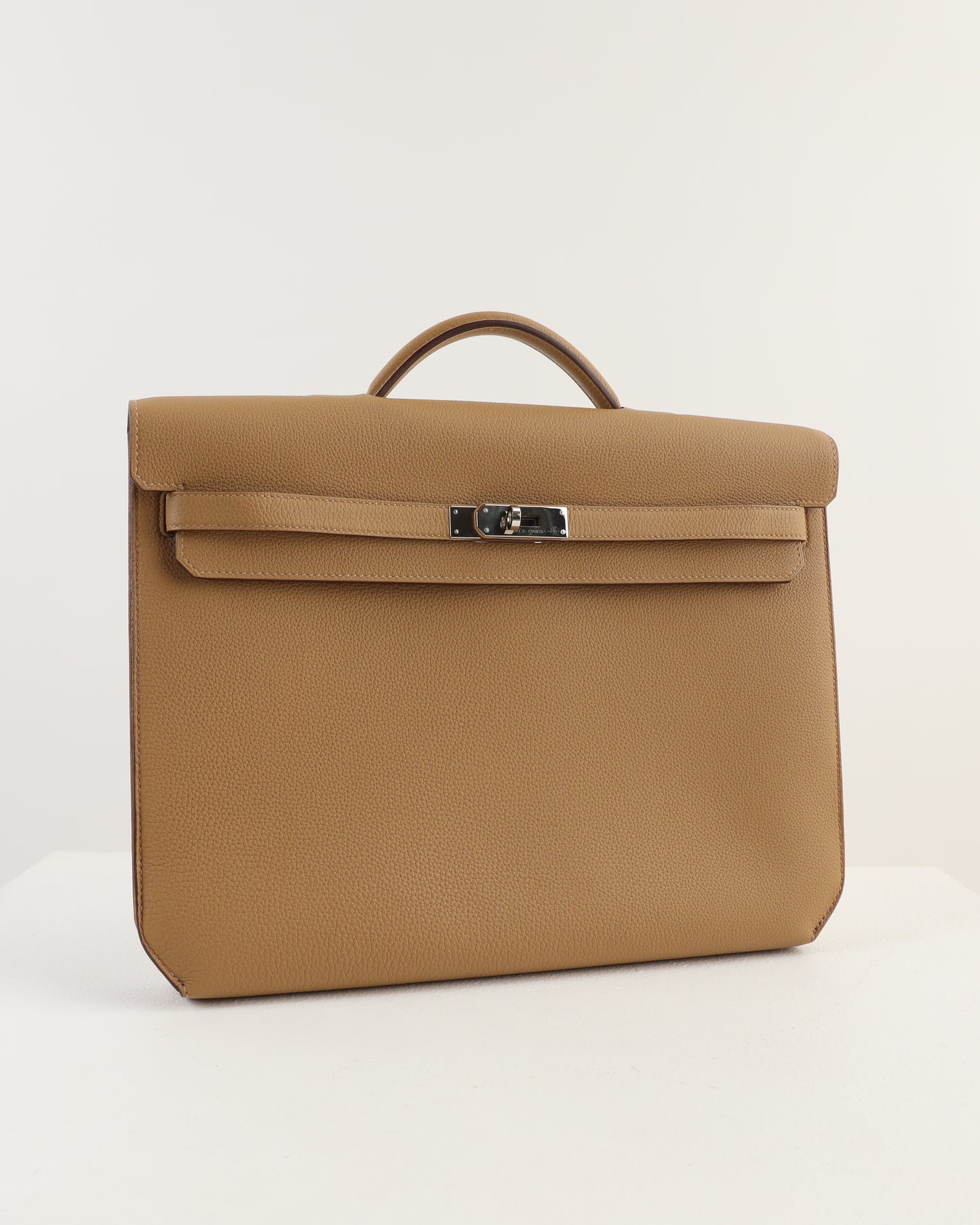 Kelly Depeches 36 Biscuit in Togo leather