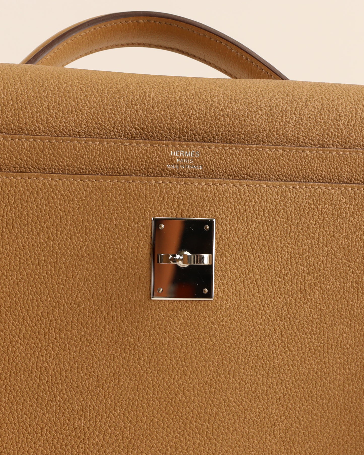 Kelly Depeches 36 Biscuit in Togo leather