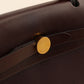 Herbag Zip 31 in Burgundy with Coated Canvas Gold Hardware