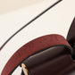 Herbag Zip 31 in Burgundy with Coated Canvas Gold Hardware