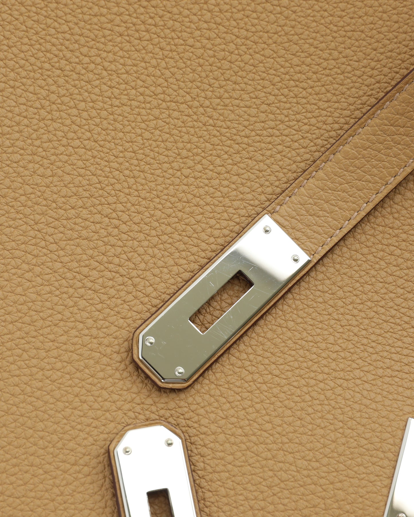 Kelly Depeches 36 Biscuit in Togo leather