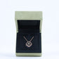 Van Cleef & Arpels Holiday Pendant 2023 Silver Obsidian