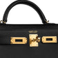Kelly 20 Sellier Black in Epsom Leather with Gold Hardware