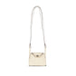 Mini Lindy in Nata Boreal Ostrich Leather with Palladium Hardware