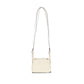 Mini Lindy in Nata Boreal Ostrich Leather with Palladium Hardware