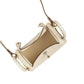 Mini Lindy in Nata Boreal Ostrich Leather with Palladium Hardware