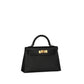 Kelly 20 Sellier Black in Epsom Leather with Gold Hardware