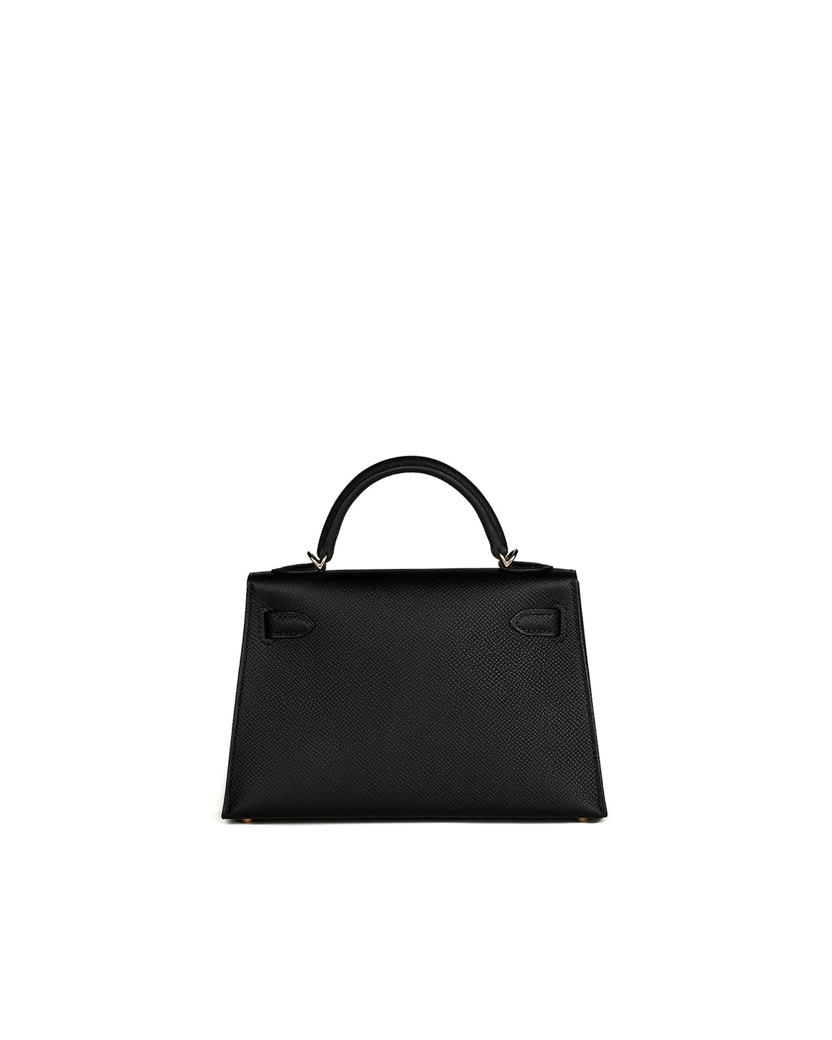 Kelly 20 Sellier Black in Epsom Leather with Gold Hardware