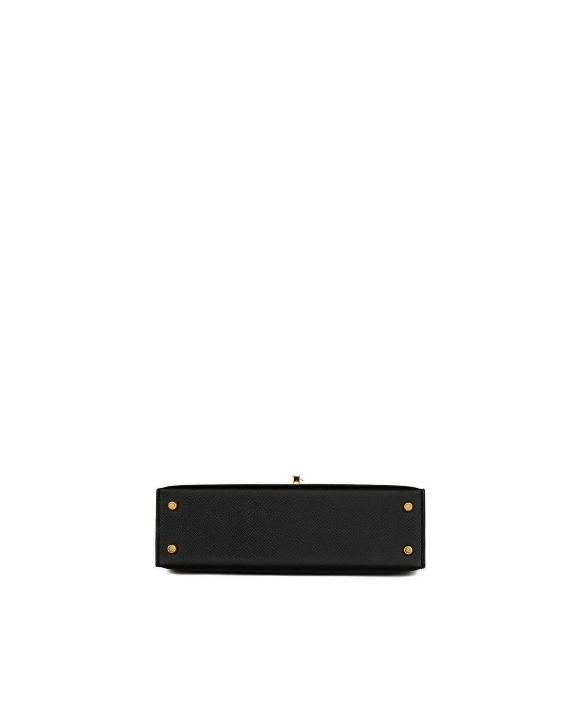 Kelly 20 Sellier Black in Epsom Leather with Gold Hardware
