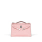 Kelly Pochette Rose Sakura in Swift Leather with Palladium Hardware
