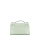 Kelly Pochette Vert d'Eau in Matte Alligator Leather with Palladium Hardware