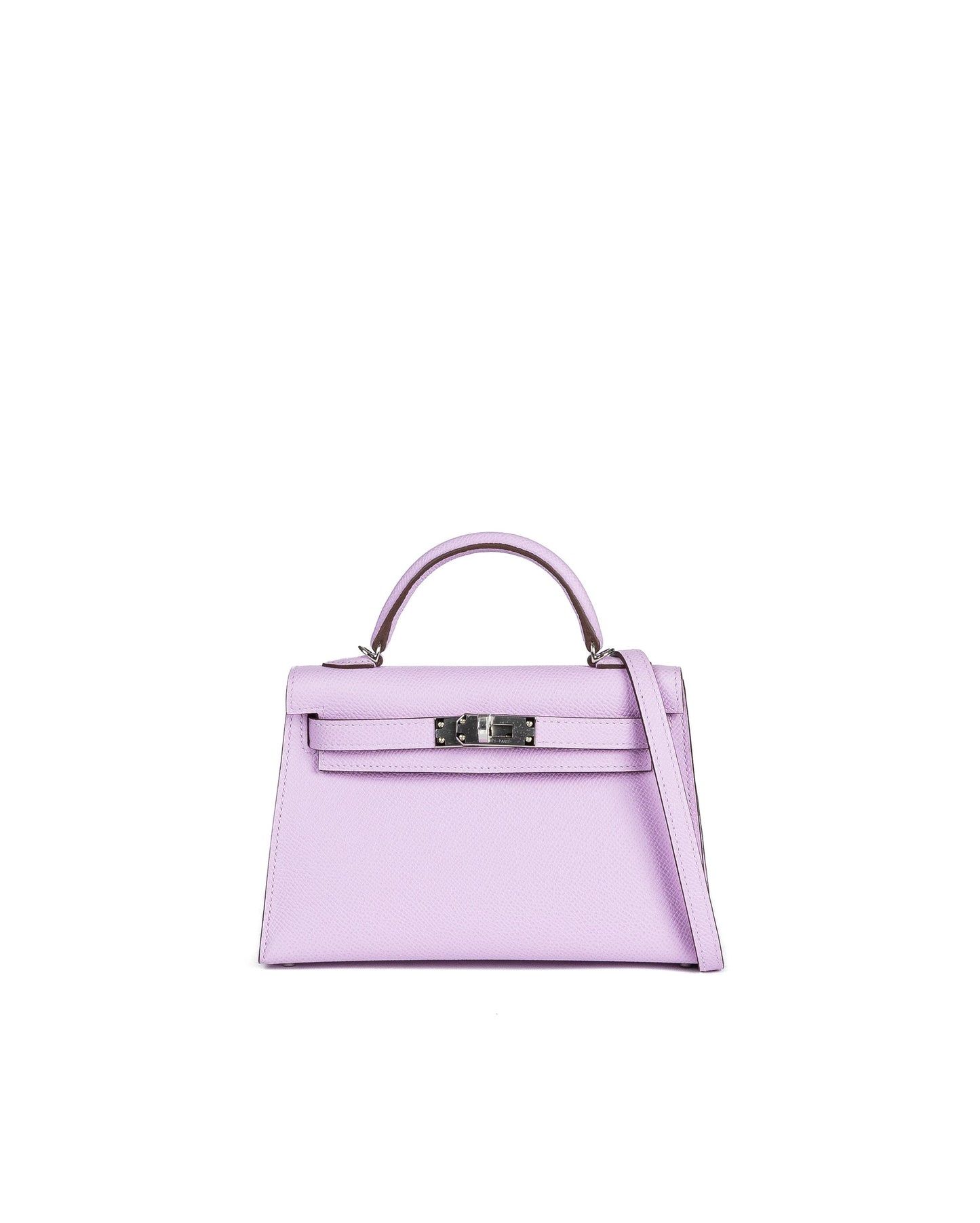 Kelly 20 Sellier Guimauve in Epsom Leather with Palladium Hardware