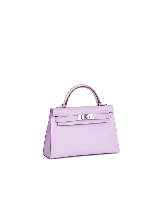 Kelly 20 Sellier Guimauve in Epsom Leather with Palladium Hardware