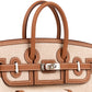 Birkin 25 Cargo Ecru/Beige Toile H & Gold Swift with Palladium Hardware