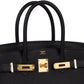 Birkin 30 Black in Togo Leather with Gold Hardware
