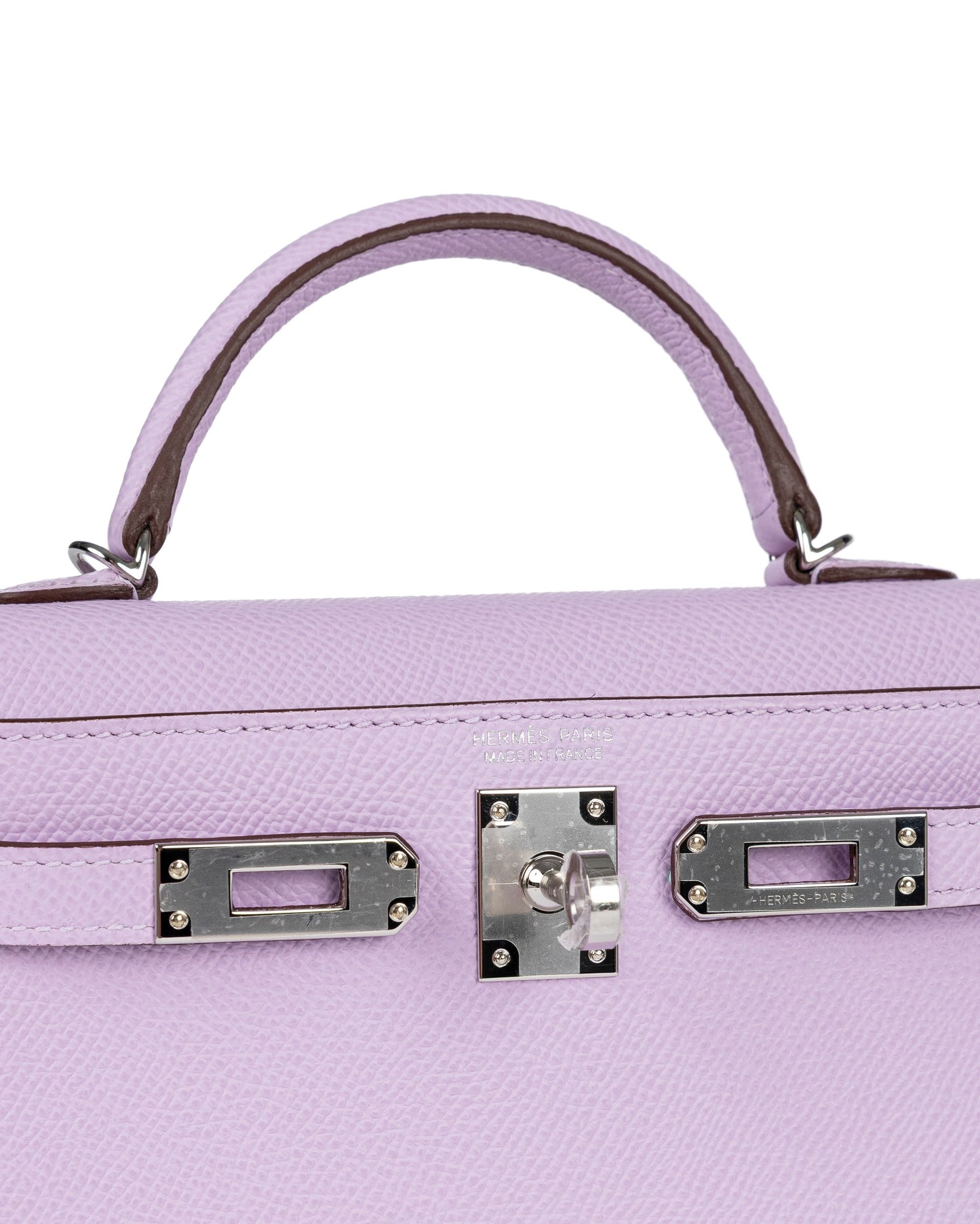 Kelly 20 Sellier Guimauve in Epsom Leather with Palladium Hardware