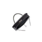 Kelly 20 Sellier Black / Gris Ciment in Shiny Alligator Touch/Madame Leather with Palladium Hardware