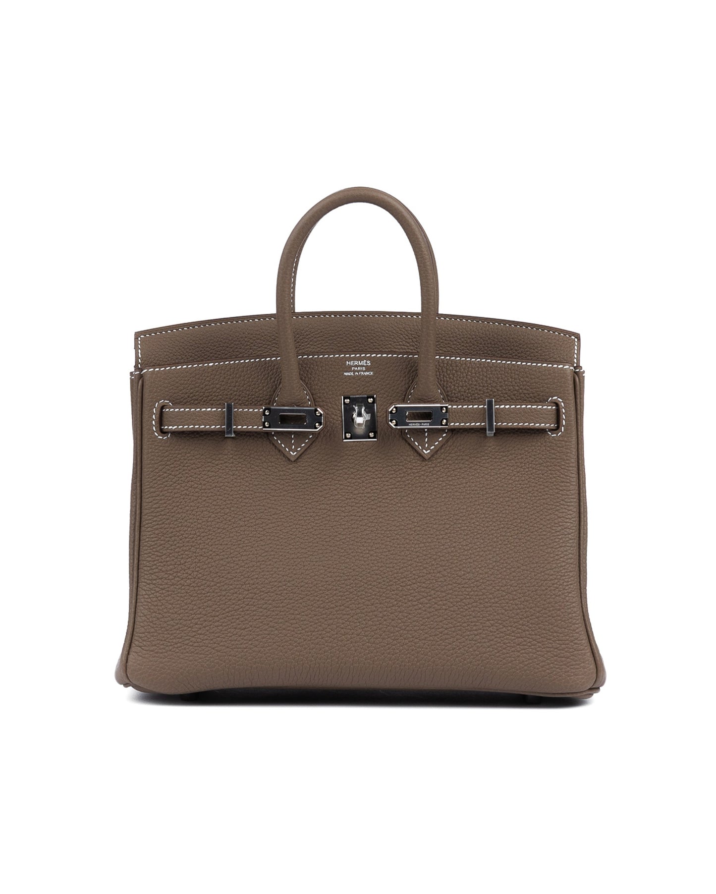 Birkin 25 Etoupe in Togo Leather with Palladium Hardware