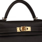 Kelly 20 Bai Brun in Epsom Leather with Permabrass Hardware