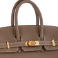 Birkin 25 Etoupe Togo Leather with Gold Hardware