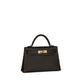 Kelly 20 Bai Brun in Epsom Leather with Permabrass Hardware