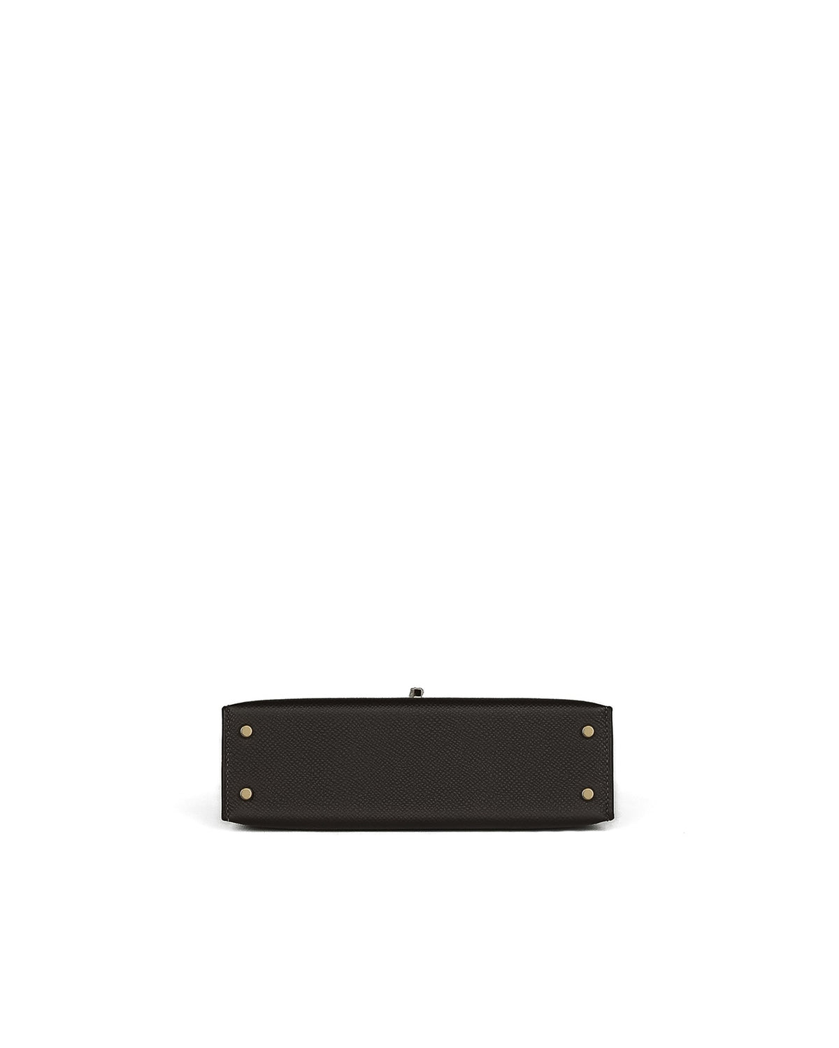 Kelly 20 Bai Brun in Epsom Leather with Permabrass Hardware