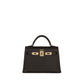 Kelly 20 Bai Brun in Epsom Leather with Permabrass Hardware