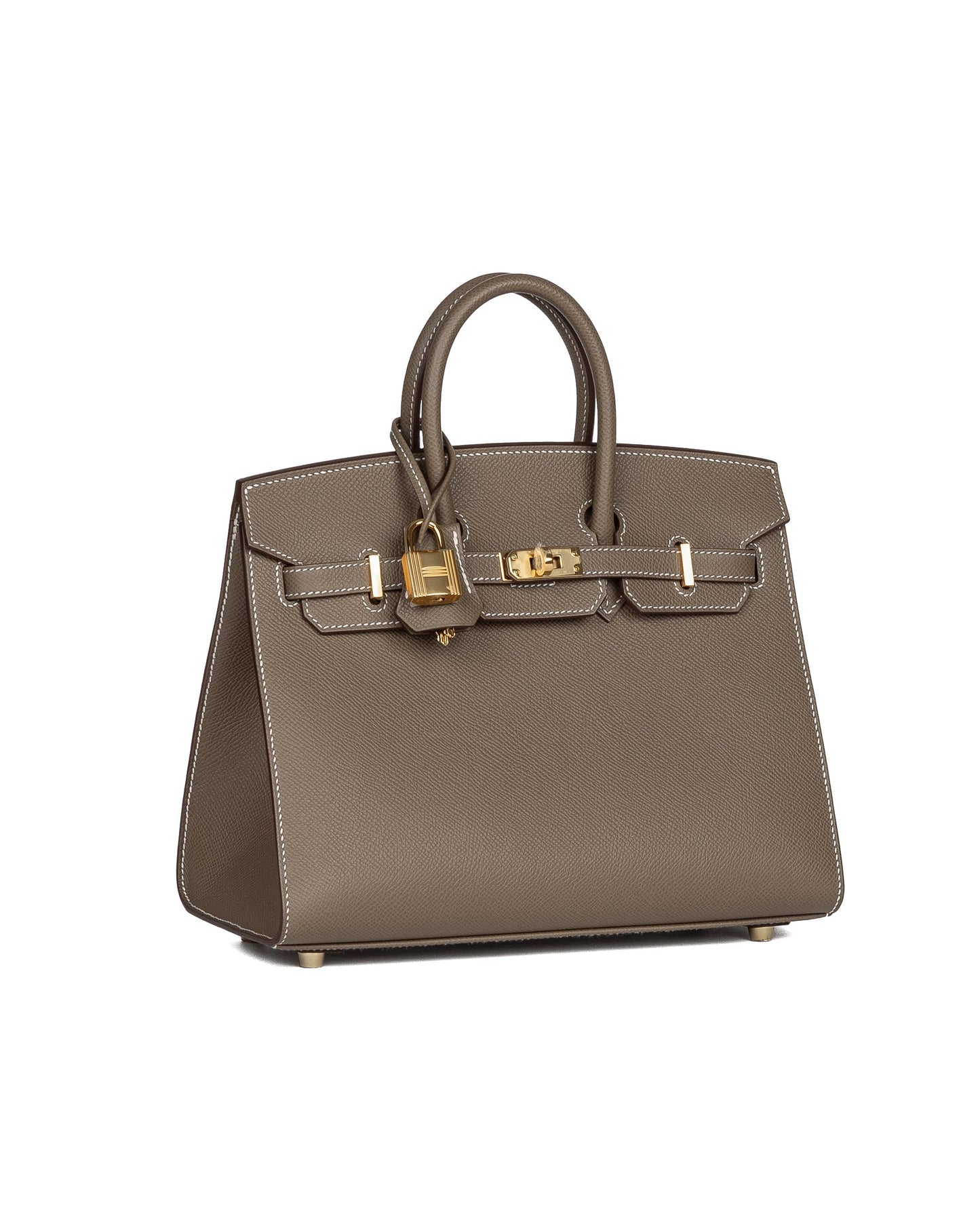 Birkin 25 Etoupe in Epsom Leather with Gold Hardware