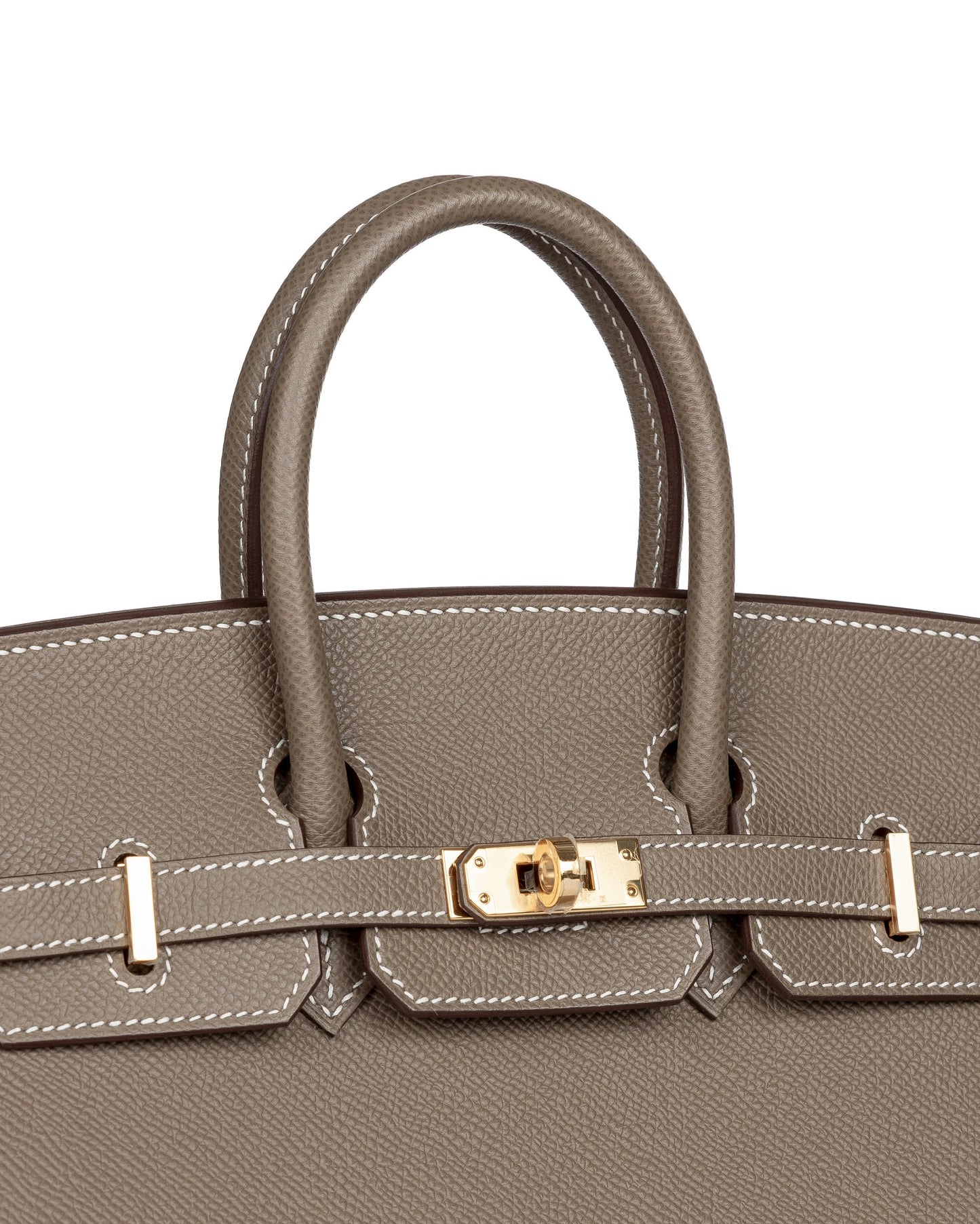 Birkin 25 Etoupe in Epsom Leather with Gold Hardware
