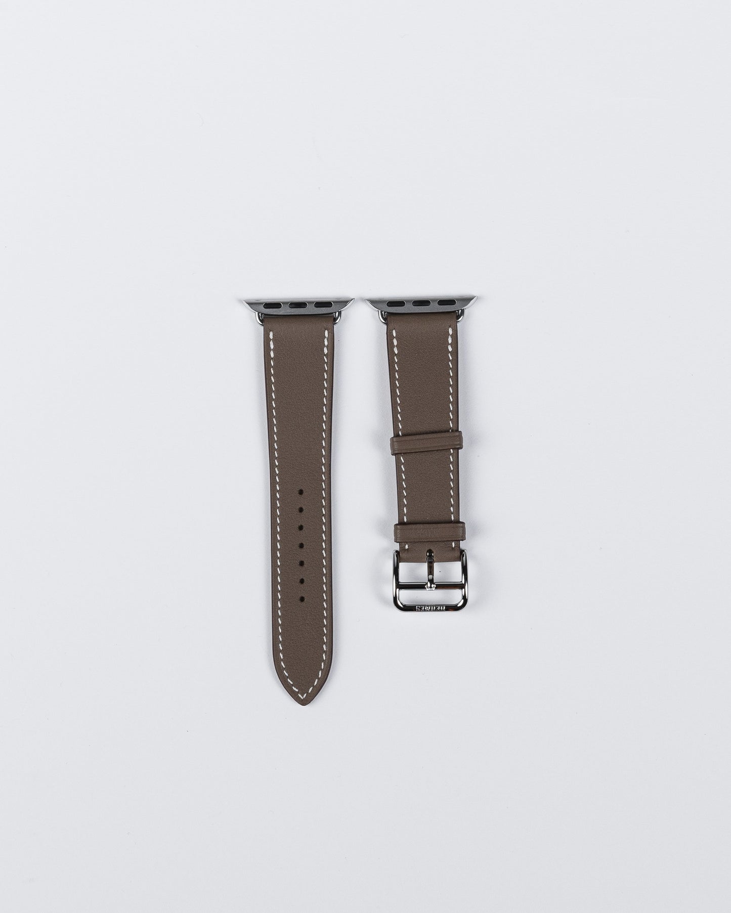 Hermès Apple Watch Strap Etoupe in 40 MM