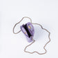Chanel Kelly Bag Shiny Aged Calfskin & Gold-Tone Metal in Lavender Micro size