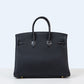 Birkin 25 Black in Togo Leather and Matte Alligator Touch with Gold Hardware