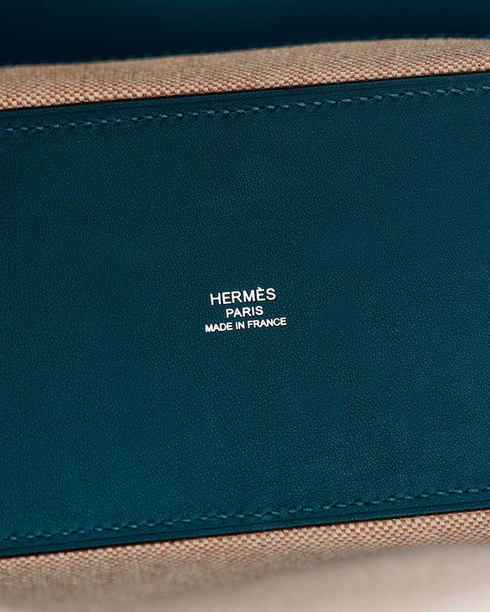 Hermès Cabas H 27 in Bleu