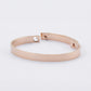 Hermès Collier De Chien Bracelet in Rose Gold size SH (small)