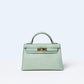 Kelly 20 Vert D'eau in Matte Alligator with Gold Hardware