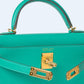 Kelly 20 Vert Jade in Epsom Leather with Gold Hardware