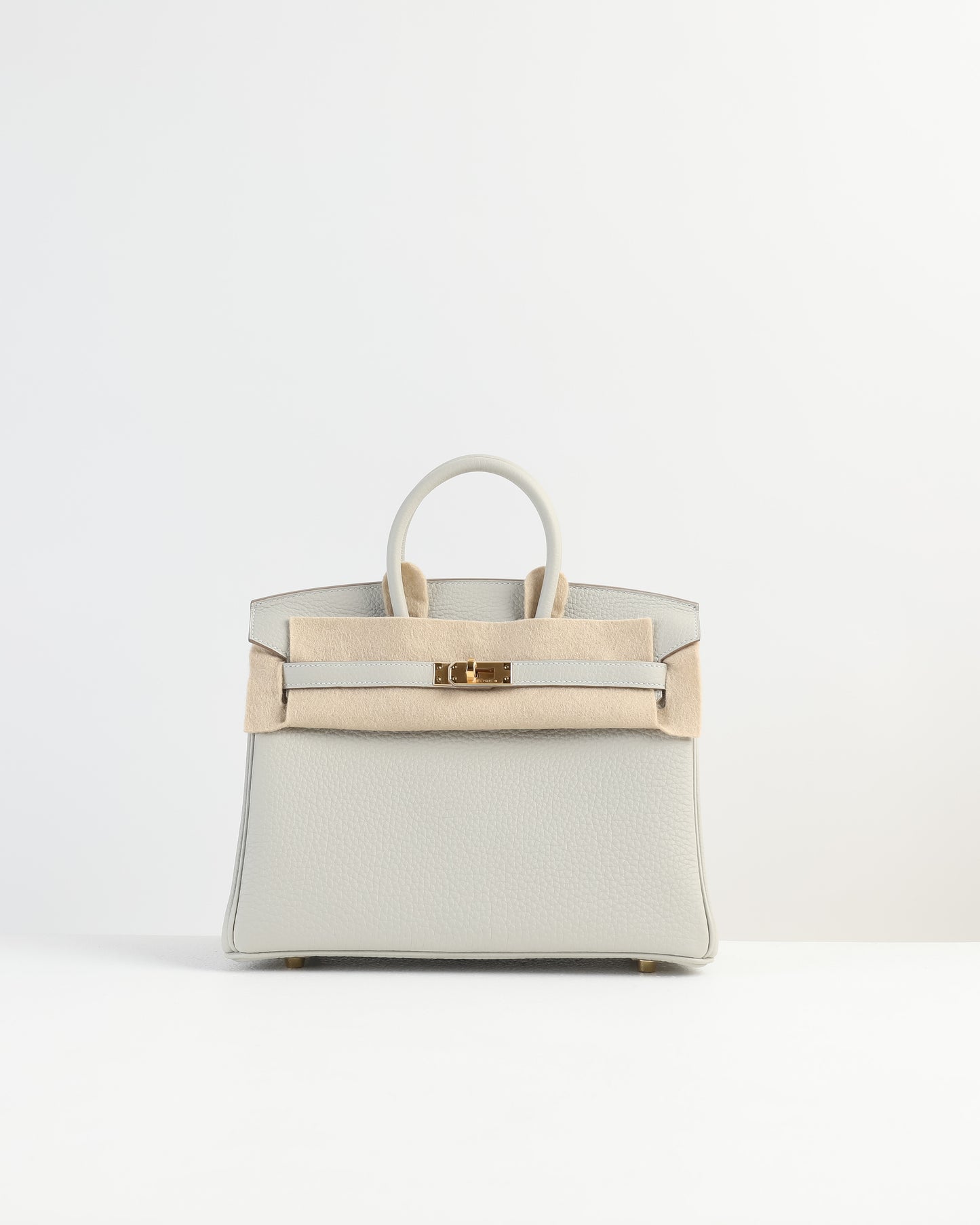 Birkin 25 Gris Perle in Togo Leather with Gold Hardware