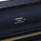 Hermès 24/24 21 Black in Swift Leather with Lizard Touch with Gold Hardware