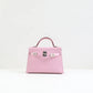 Kelly 20 Sellier Mauve Sylvestre in Epsom Leather with Palladium Hardware