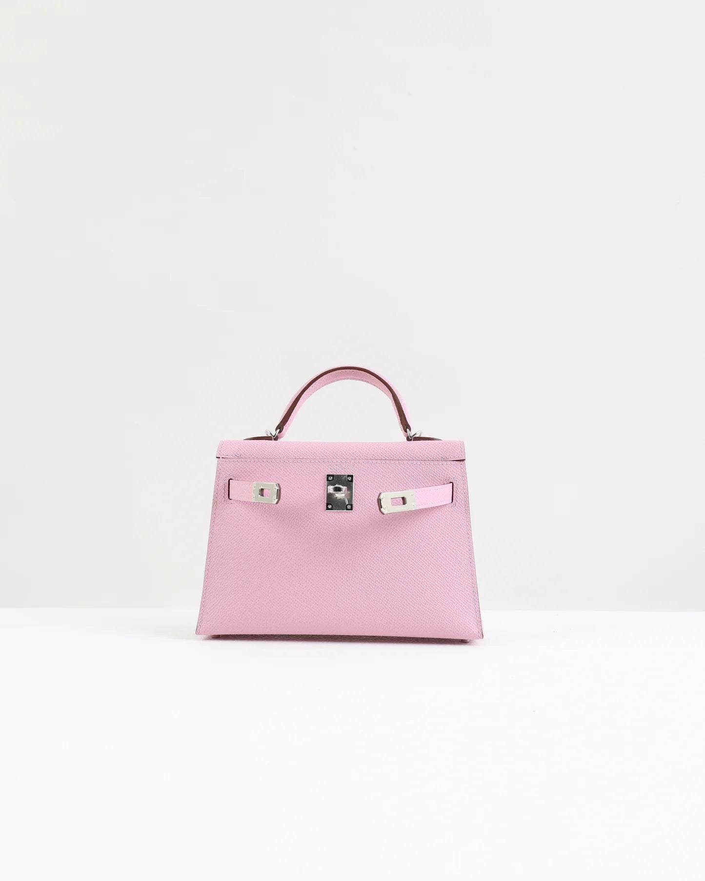 Kelly 20 Sellier Mauve Sylvestre in Epsom Leather with Palladium Hardware