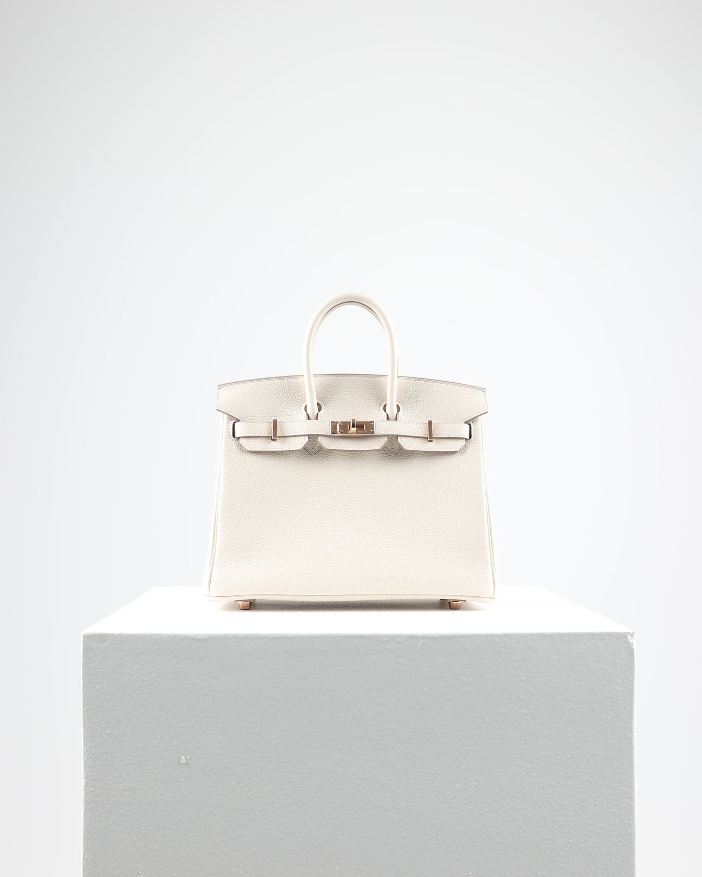 Birkin 25 Craie Togo with Gold Hardware