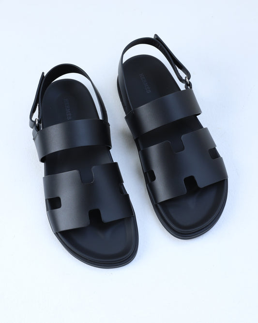 Takara Sandal Black in Calfskin