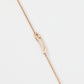 Hermès Chaine D'Ancre Punk Mini Bracelet in Rose Gold