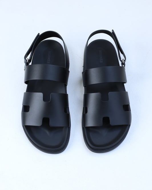 Takara Sandal Black in Calfskin