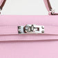 Kelly 20 Sellier Mauve Sylvestre in Epsom Leather with Palladium Hardware