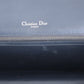 Dior Silver Medium Cannage Patent Leather Diorama Wallet On Chain