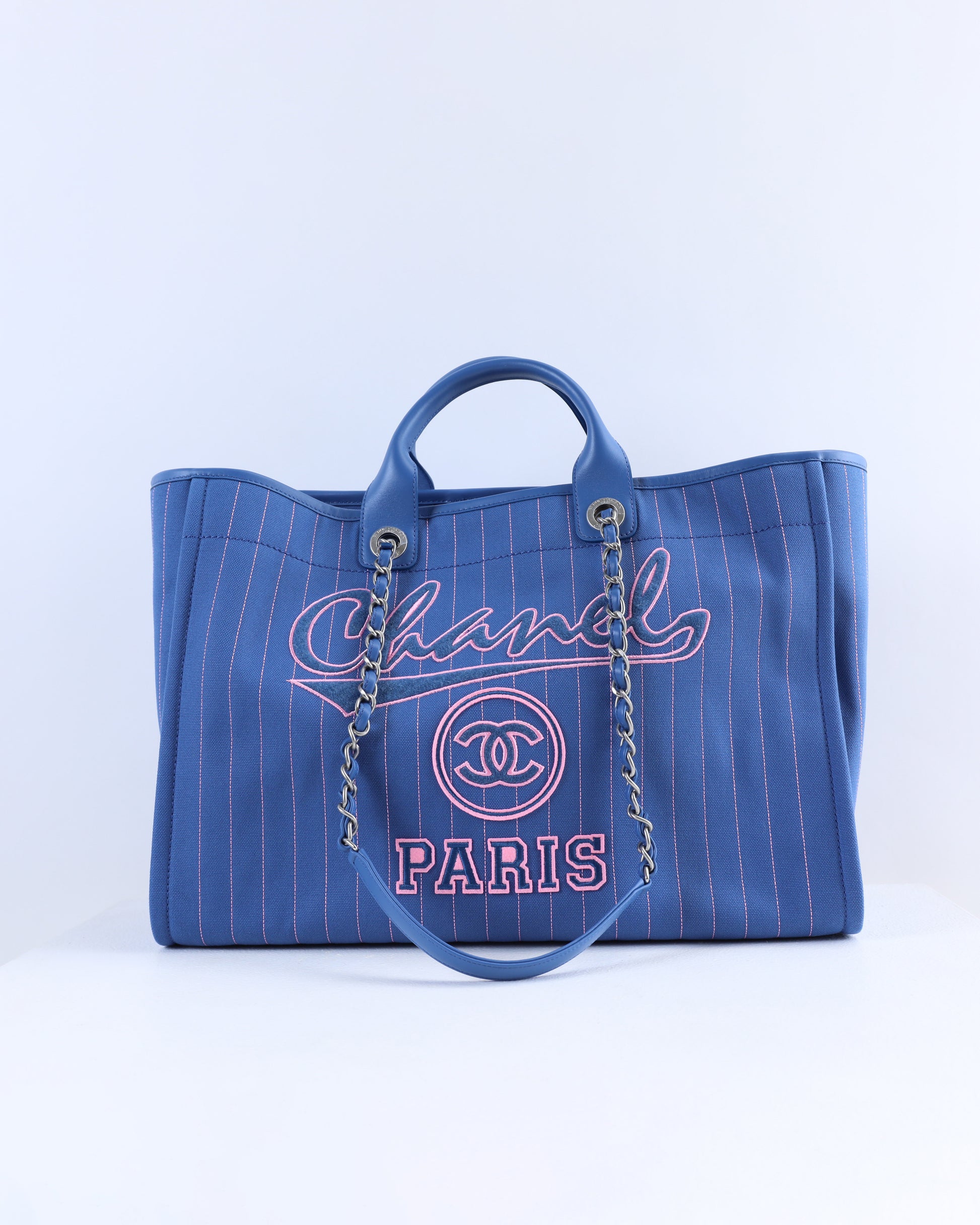 Chanel Deauville Tote Chanel Shopper Bag 2020 Chanel Deauville